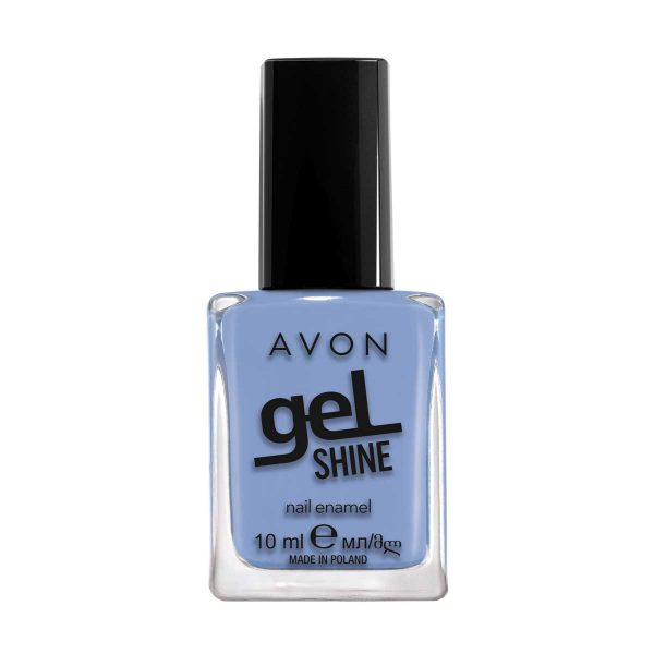 Avon Gel Shine Nail Enamel Blue Me Away 1324575 10ml