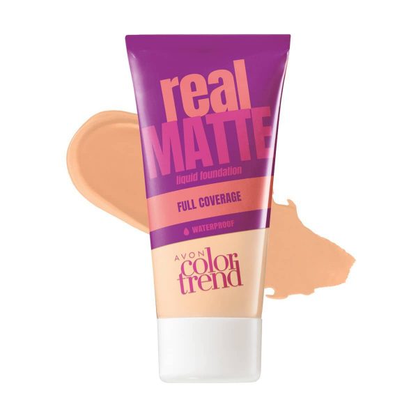 Color Trend Real Matte Liquid Foundation Ivory 1318503 30ml