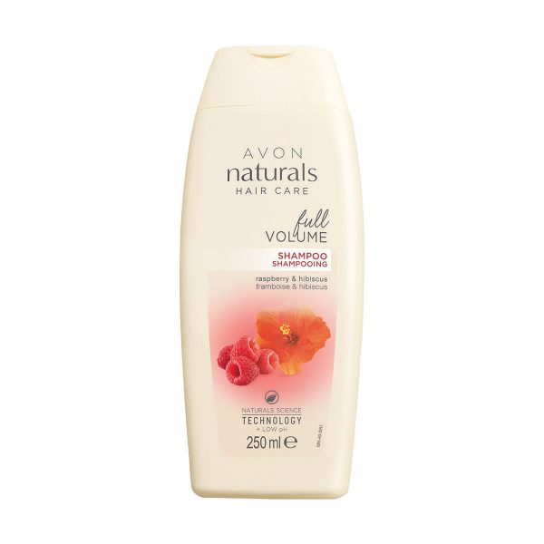 Naturals Shampoo 250ml Raspberry & Hibiscus