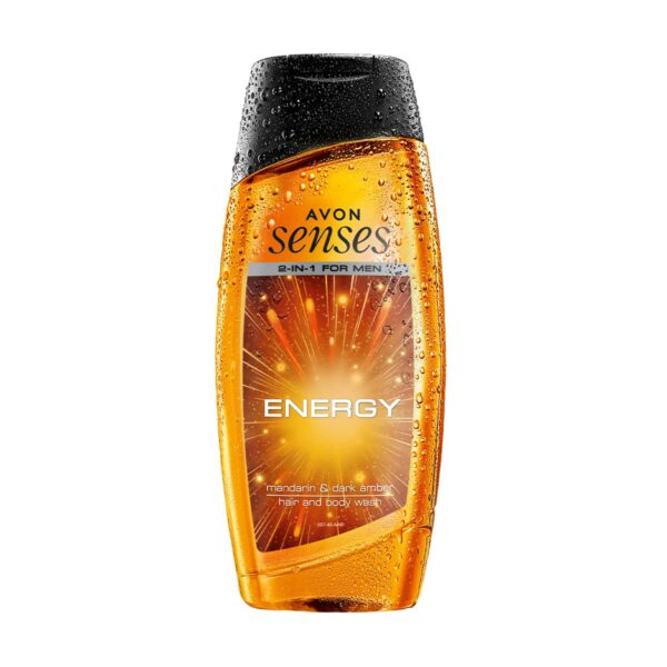 Senses Hair & Body Wash 250ml Energy